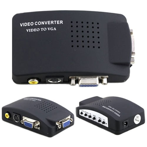 Преобразователи форматов - Преобразователь видеосигнала AV-VGA CVA-3001