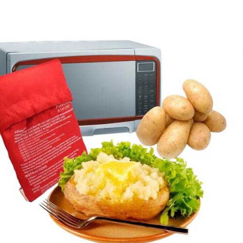 Как приготовить картофель в микроволновке быстро и просто
