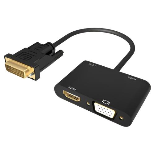 Кабель DVI на HDMI-VGA