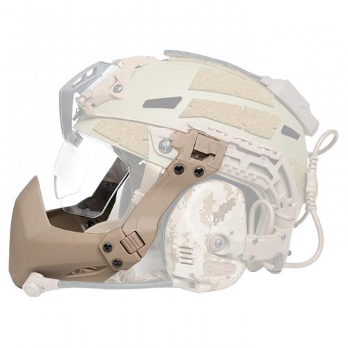 Тактическая маска с креплением для шлема