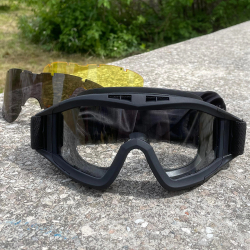 Защитные очки тактические со сменными линзами