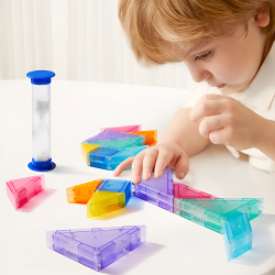 Магнитный конструктор для детей с блоками
