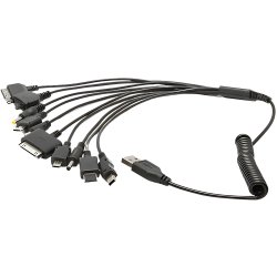 USB-кабель для заряджання та передачі даних 10 в 1