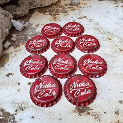 Крышки Fallout Nuka cola (набор из 10 шт)