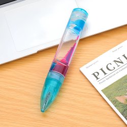 Шариковая ручка с жидкостью