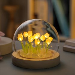 Ночник-лампа с тюльпанами