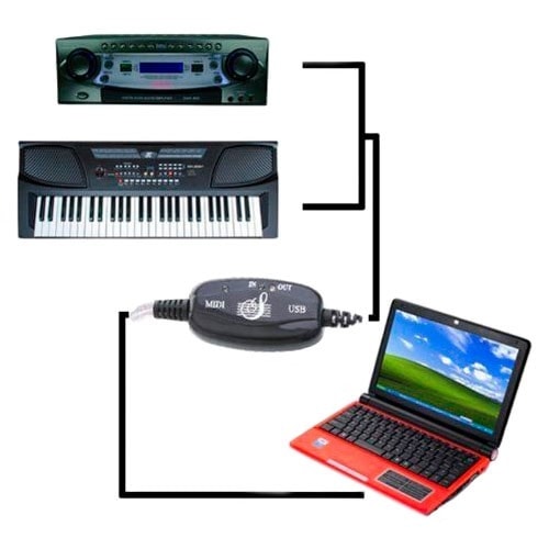 Самодельный USB MIDI адаптер для компьютера на микроконтроллере PIC18F2550