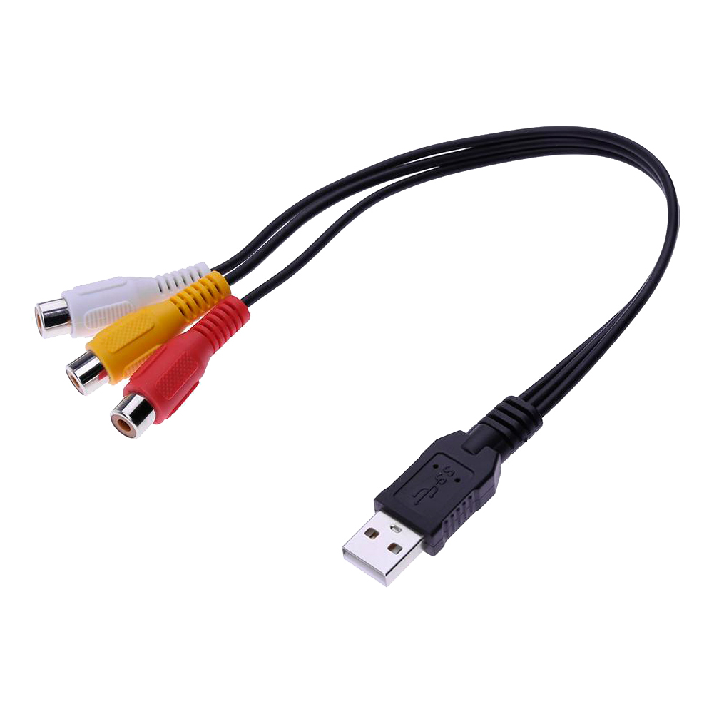 Для чего используется кабель usb rca